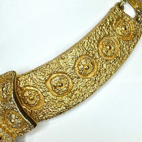 NAPIER 1971 Egyptian Collection Bib Necklace, BOOK PIECE - Picture 12 of 16